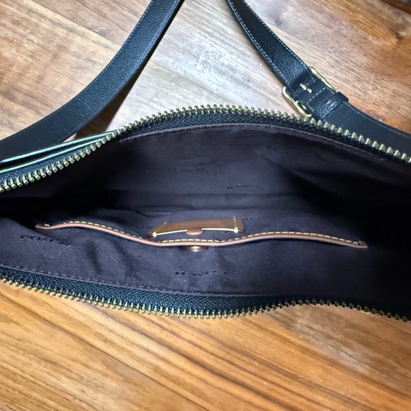 Coach Black Pebble Leather Crossbody - Picture 9 of 16